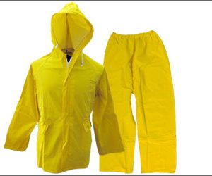 Rubberised Rain Suit