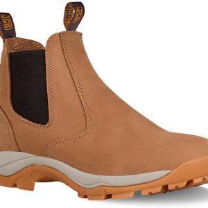 JCB Chelsea Tan Nubuck Soft Toe