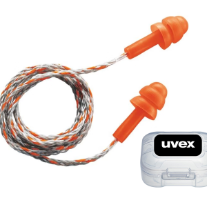 uvex whisper corded with container