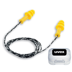 uvex whisper supreme corded with container