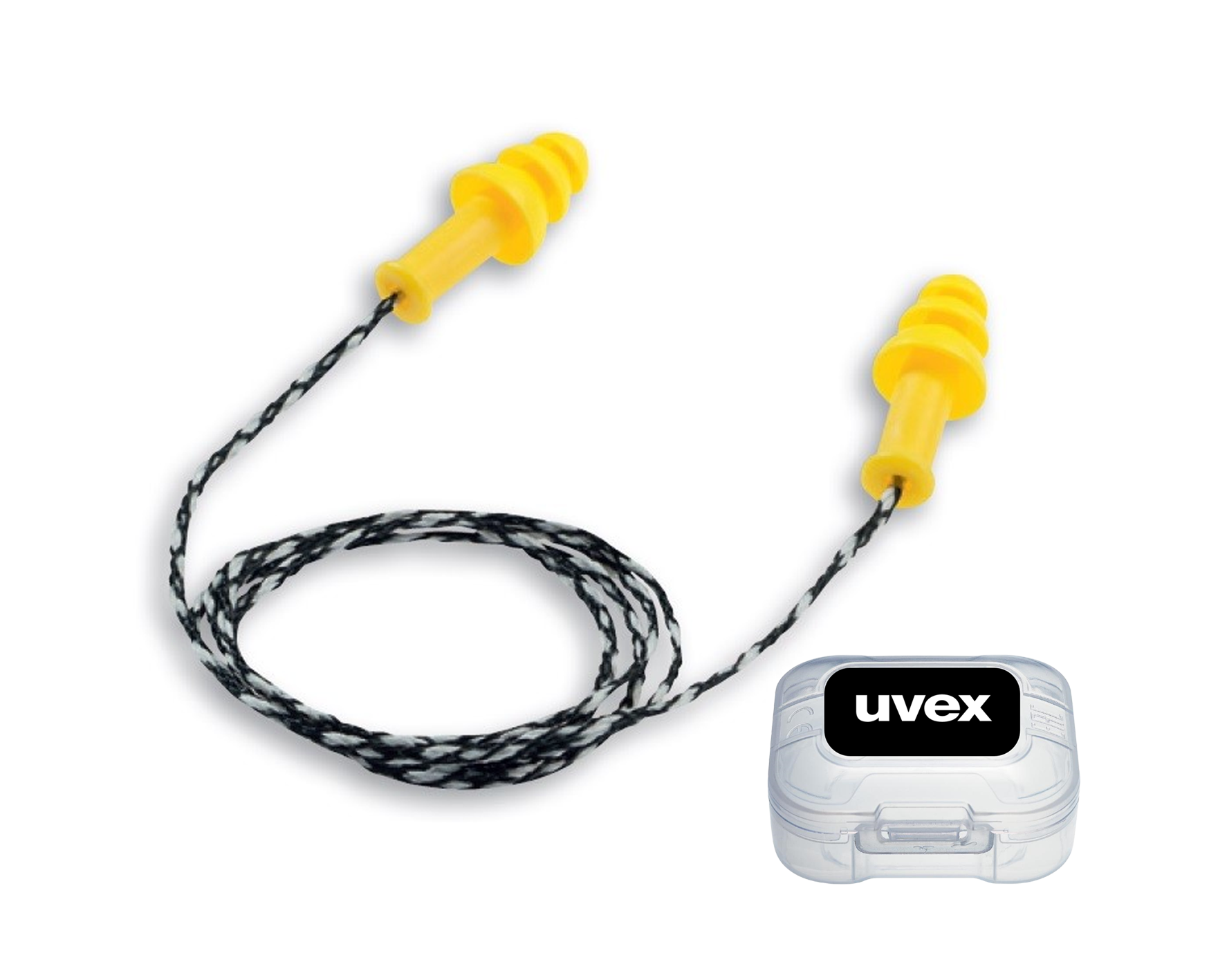 uvex whisper supreme corded with container