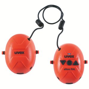 uvex aXess RAL helmet earmuffs basic unit