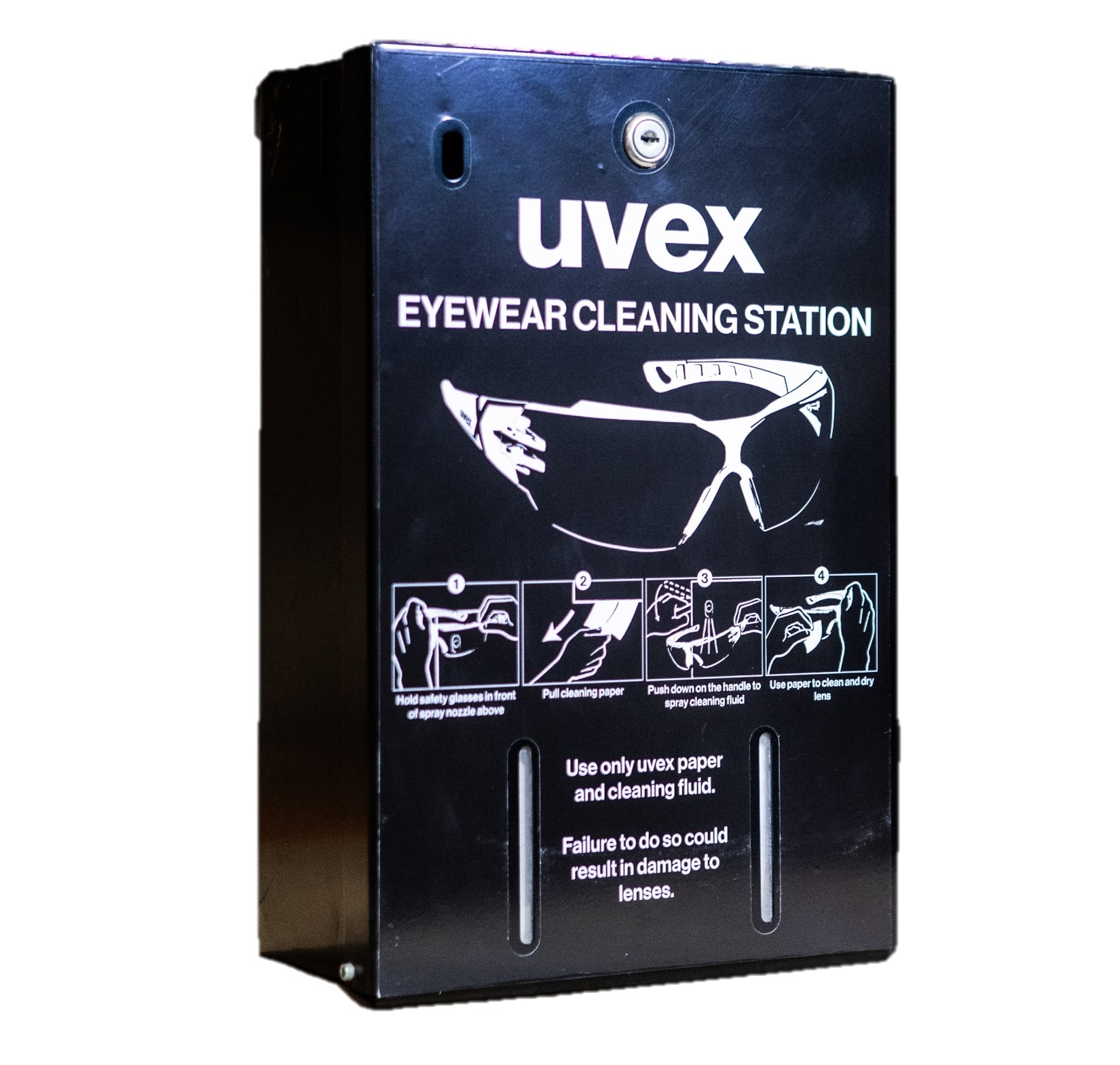 uvex cleaning station