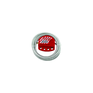 Adjustable Steel Cable Lockout - 6 mm x 2 m