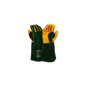 Green/Yellow Superior A-Grade Welding Glove