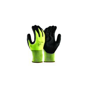 High-Viz Sandy Nitrile Dipped Glove