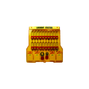Lockout Station for 40 Padlocks