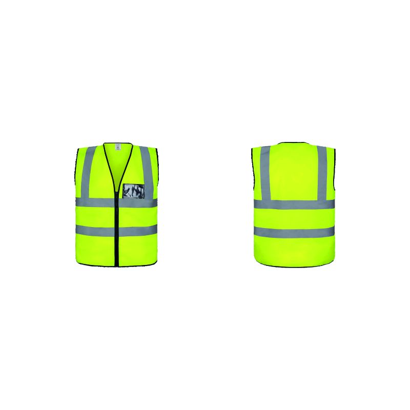High-Viz Lightweight Reflective Vest – Lime