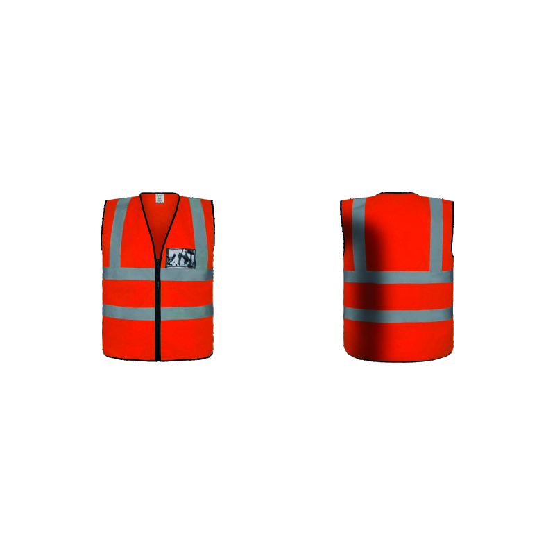 High-Viz Lightweight Reflective Vest – Orange